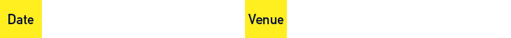 Date January 18-20, 2019
						Venue Sendai International Center Sendai, Japan